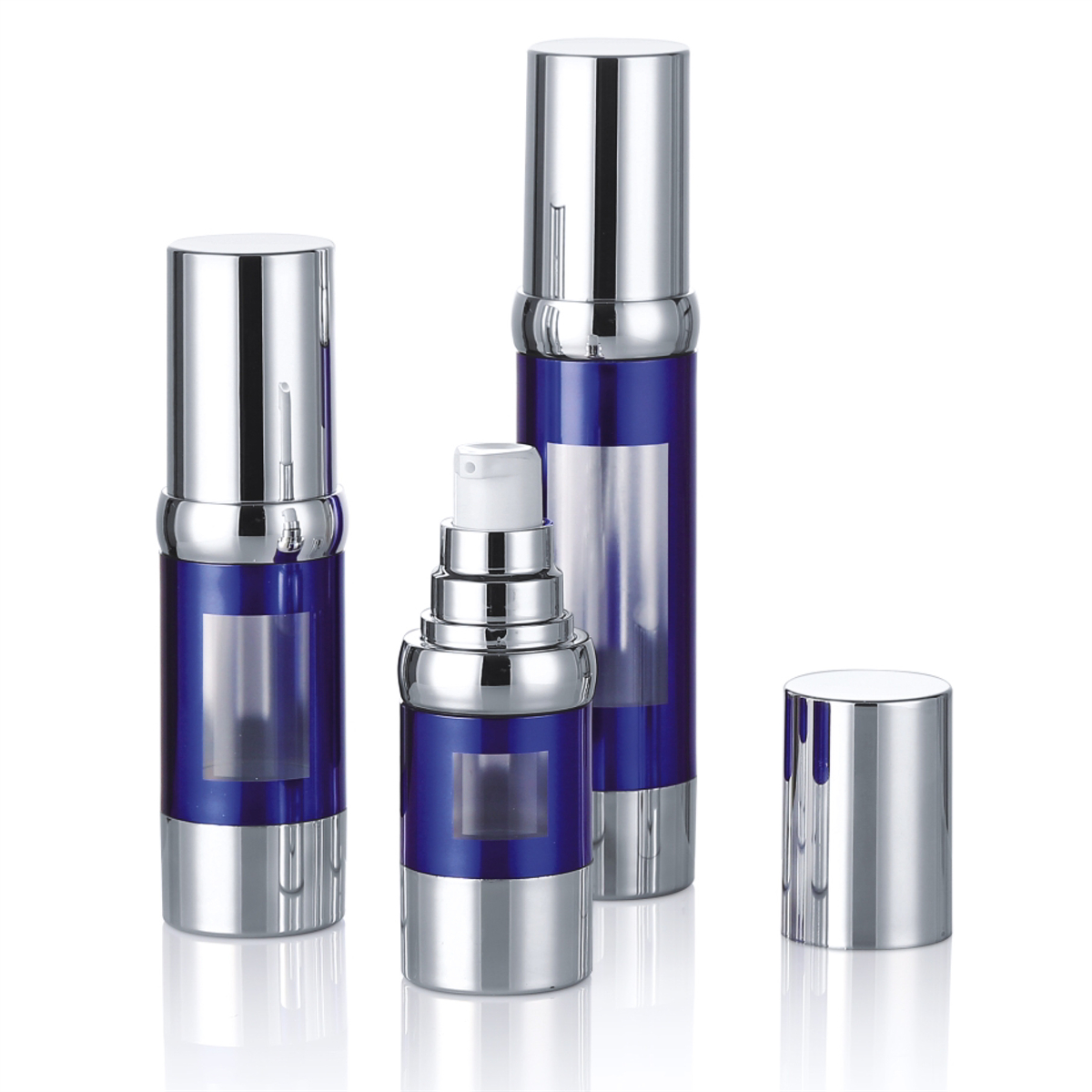 15 ml 30 ml 50 ml Bouteille de pompe sans air Deluxe comme une pompe de lotion de carrosserie Essence fondation BB Cream L18