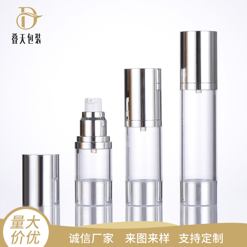 15 30 50 80 100 120 ml de voyage de voyage Bouteille Bird Bouchle Presse-presse de la bouteille cosmétique Lotion Vacuum