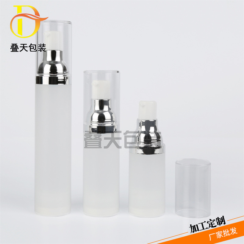 Nouvelles bouteilles de cosmétiques en plastique 15 30 30 ml bouteille de lotion sous vide