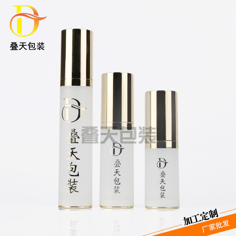 Cosmetics Sub Bottle Portable Lotion Press Type Bottle Vacuum Bottle 15 30 ml Bouteille de lotion